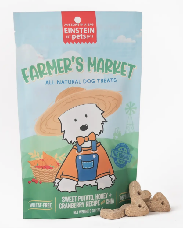 einstein rise 'n shine dog treats